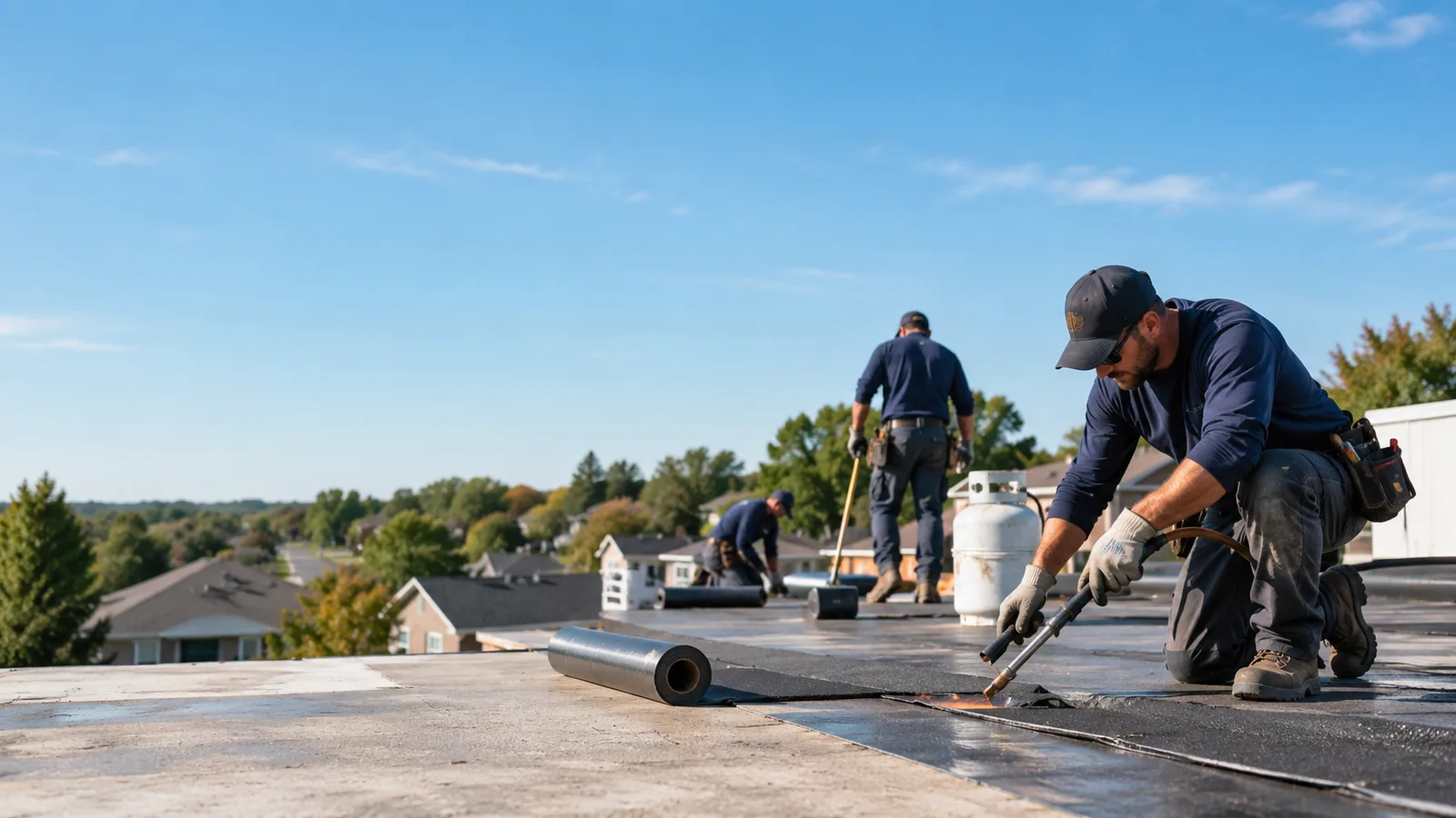 Flat Roof Leak Repair providers in Strawn, IL
